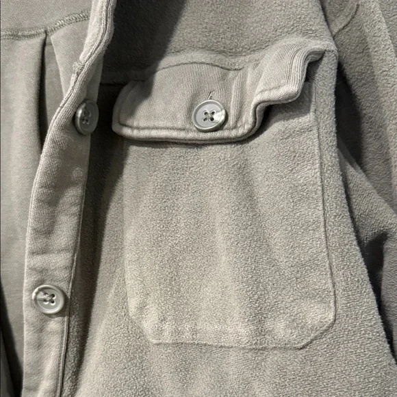 Z Supply Olive Green Button-Up Top - Picture 3 of 3